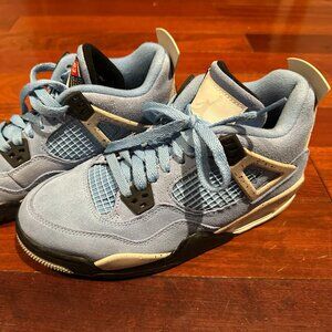 JORDAN Blue High-Top Sneakers Boys 6Y